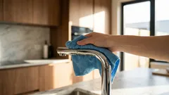 Glöm skrapor och rengöringsmedel: en skinande kran på 10 minuter